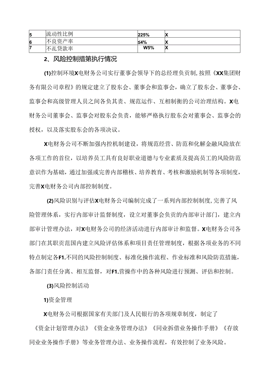 X电重工股份有限公司对XX集团财务有限公司的风险评估报告（2024年）.docx_第3页