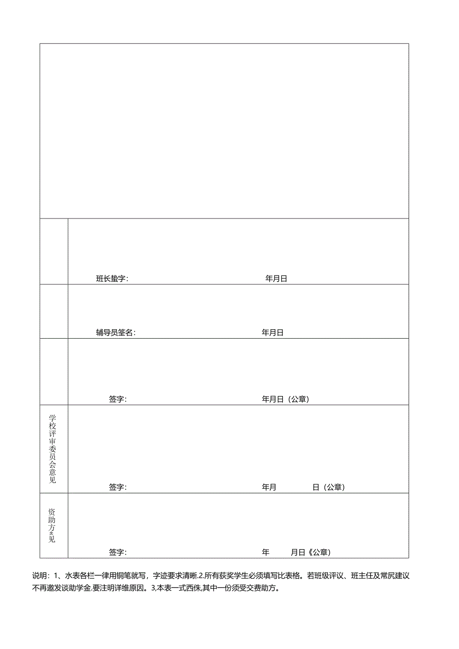 南京中医药大学红十字博爱助学金审核表.docx_第2页