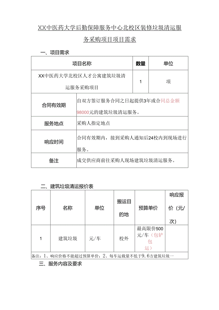 XX中医药大学关于为我校X校区人才公寓建筑垃圾清运服务采购项目组织第二次询价采购的公告（2024年）.docx_第3页