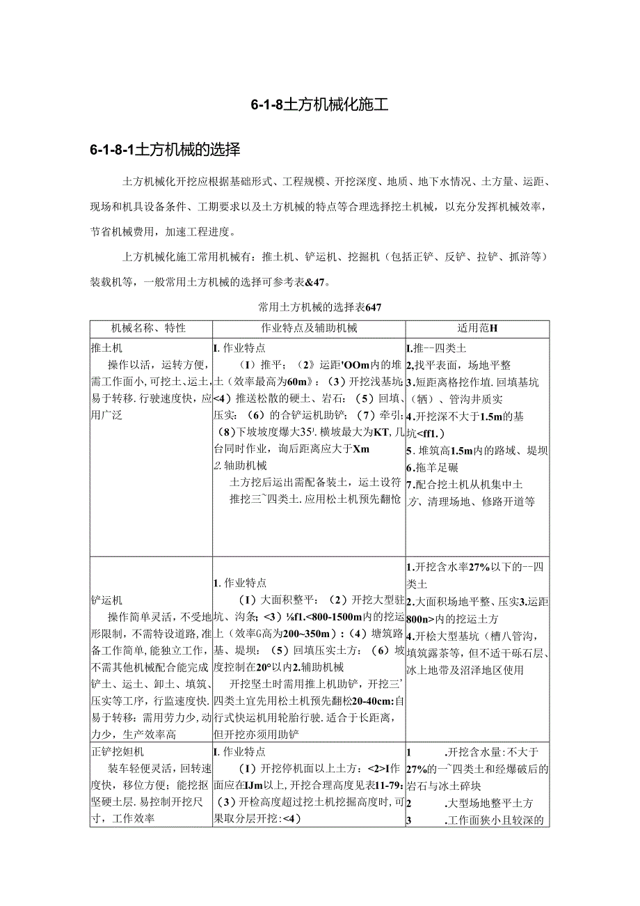 土方机械化施工施工技术.docx_第1页