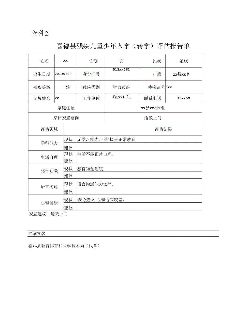 喜德县“送教上门”教学任务完成情况评估表2.docx_第2页