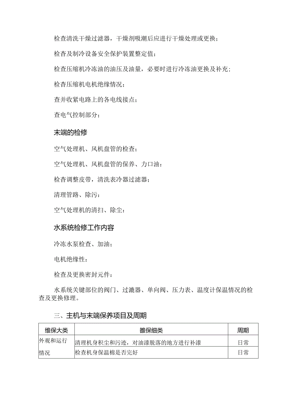 空调设备维修与保养内容与说明.docx_第3页