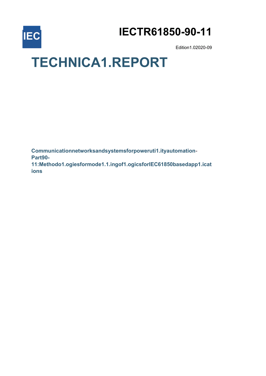 IEC TR 61850-90-11-2020.docx_第1页