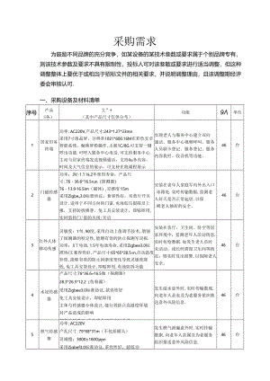 龙狮桥社区“智慧养老社区”建设采购需求.docx