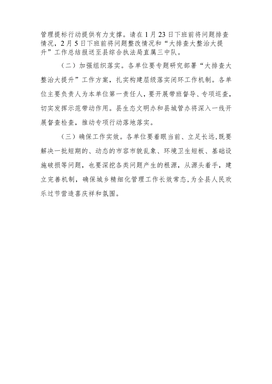 全县2024年春节期间“大排查大整治大提升”专项行动实施方案.docx_第3页