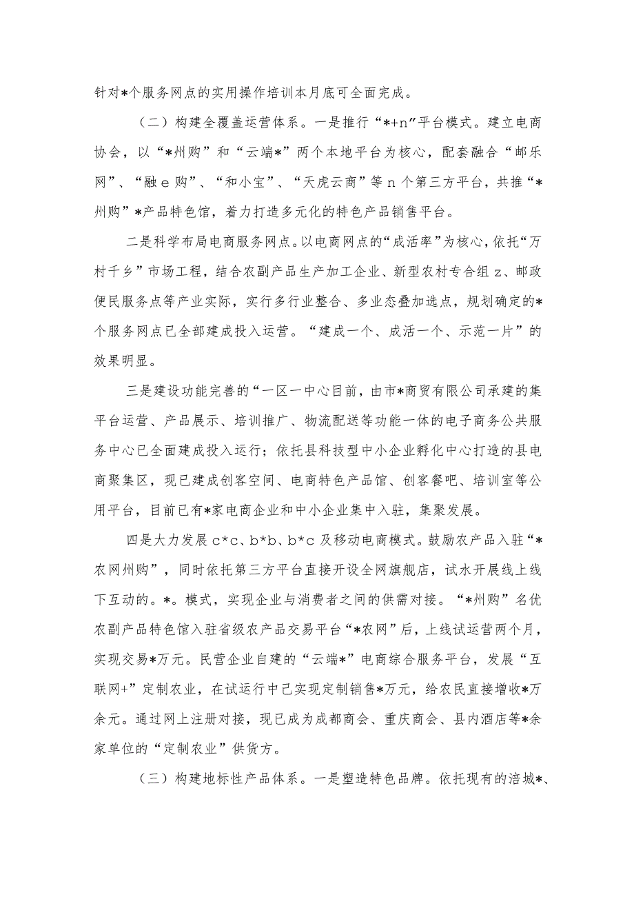 电子商务进农村综合示范项目深化改革总结.docx_第2页