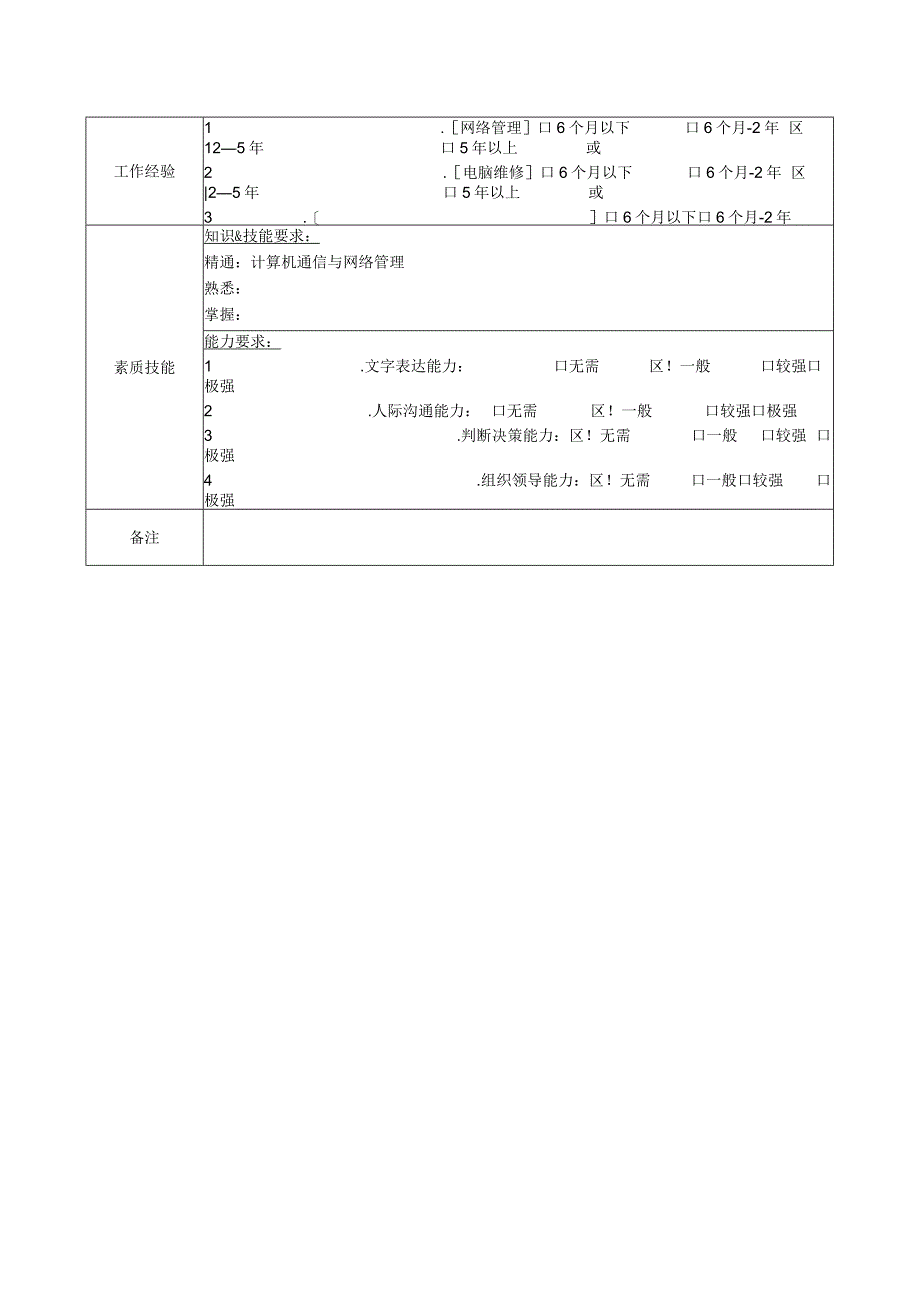 地产集团人力行政部信息主管岗位说明书.docx_第2页