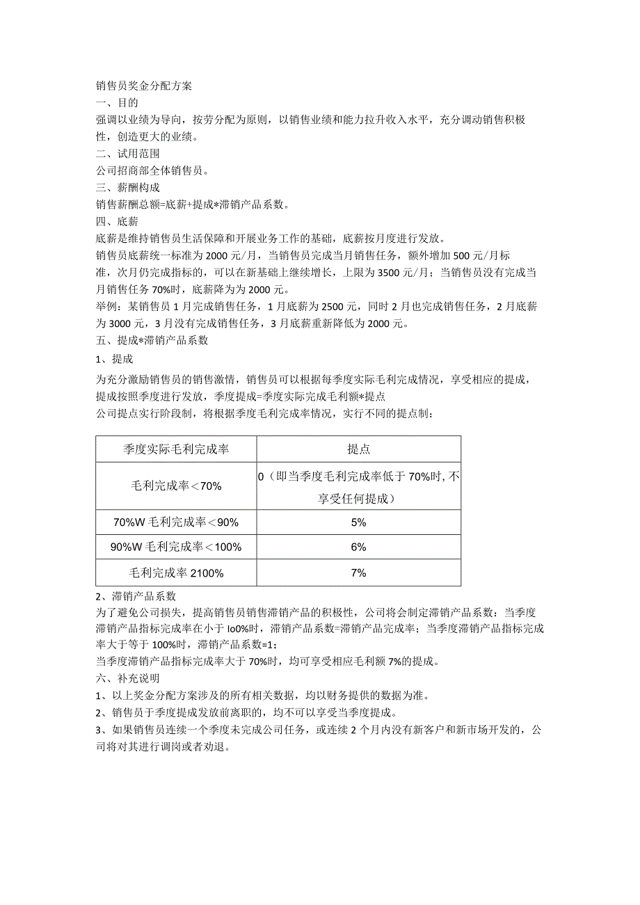 销售员奖金分配方案.docx_第1页