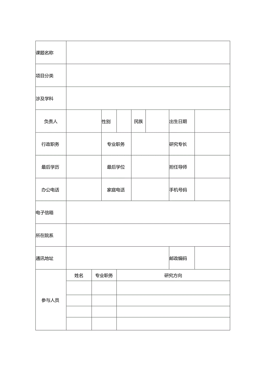 东南大学高校基本科研业务费专项资金项目申请书.docx_第2页