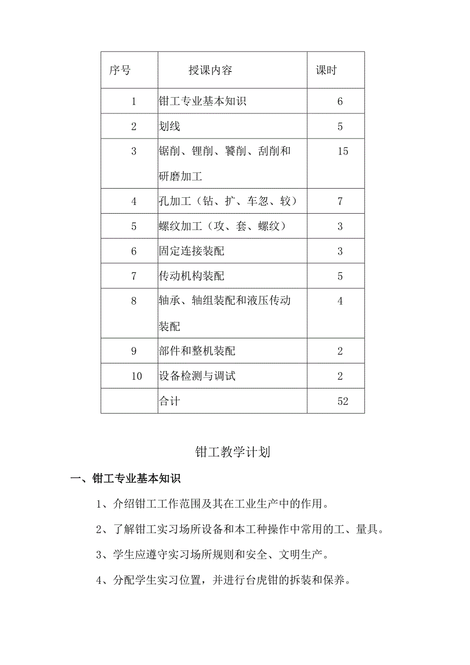 钳工培训教学计划与大纲.docx_第3页