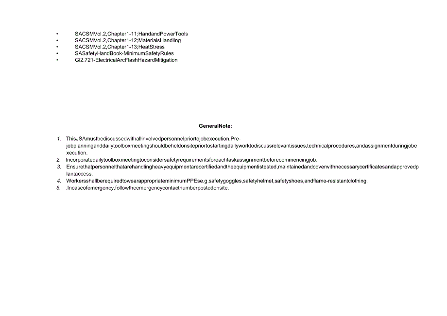 仪表校验安全分析JSA for INSTRUMENT CALIBRATION&TESTING.docx_第2页