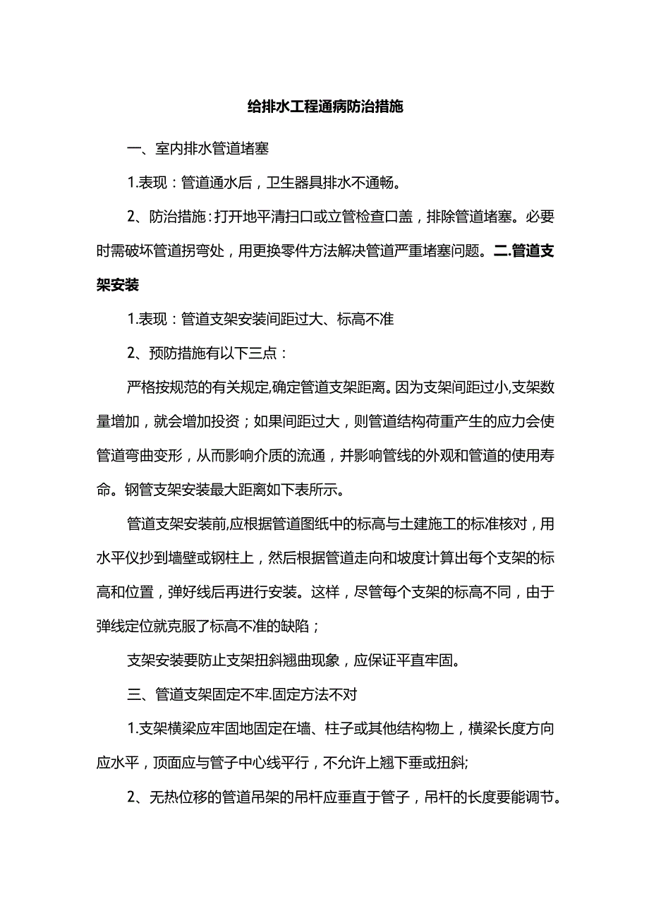 给排水工程通病防治措施.docx_第1页