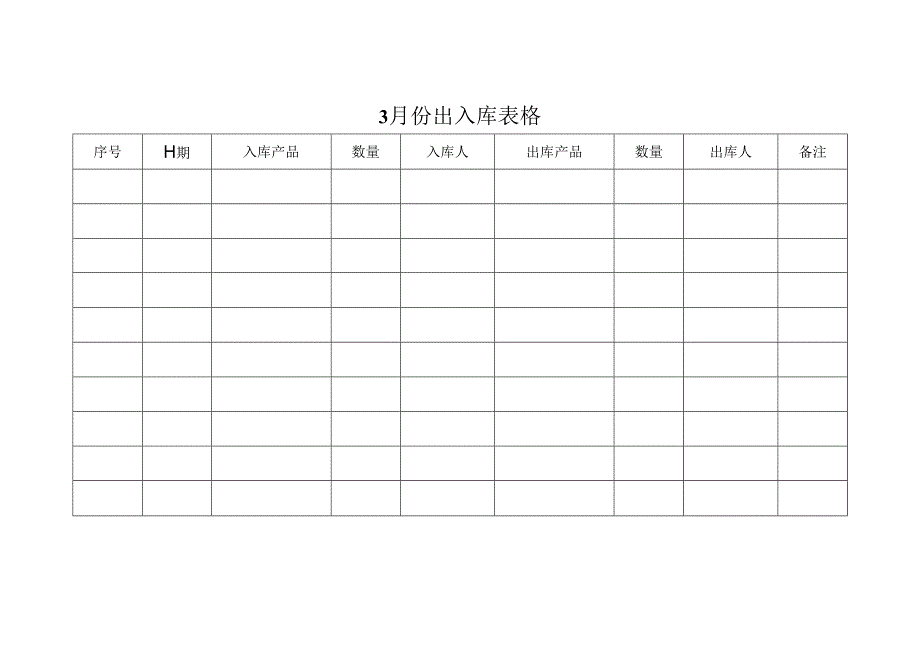 一年的每月出入库表格.docx_第3页