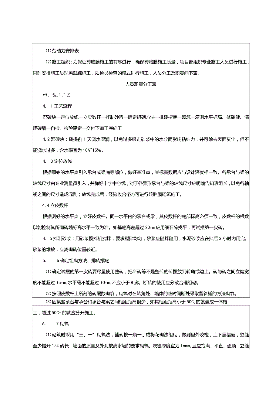 034-基础砖胎膜施工技术交底.docx_第3页