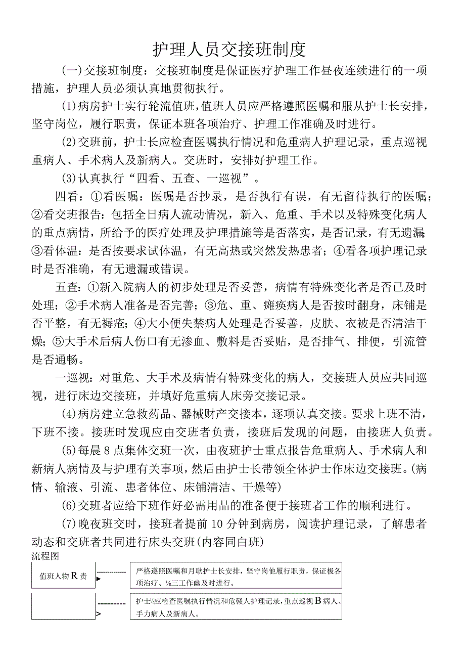 护理人员交接班制度.docx_第1页