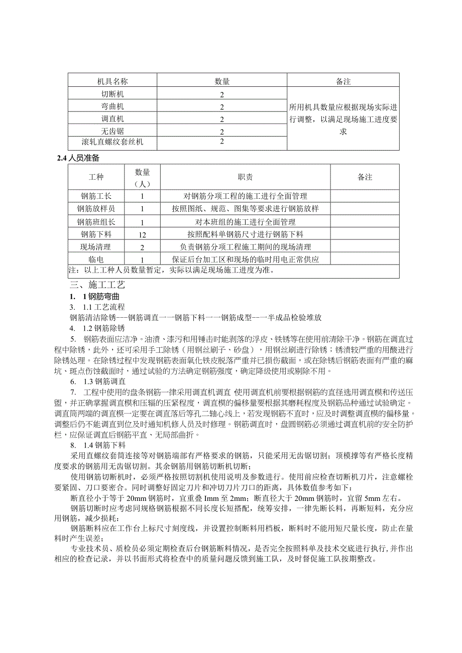 031-钢筋加工技术交底.docx_第2页