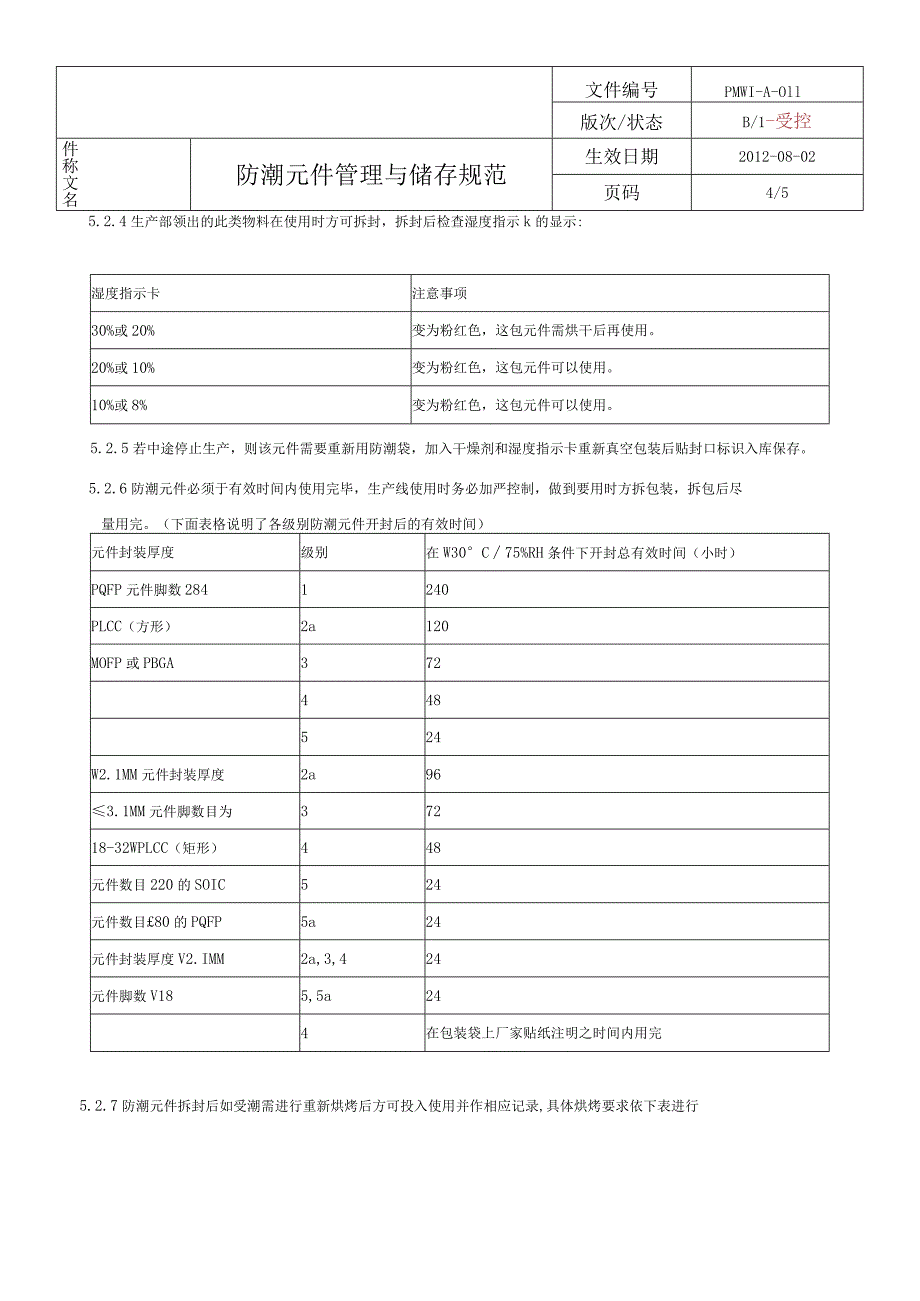 PMWI-A-011防潮元件管理与存储规范.docx_第3页