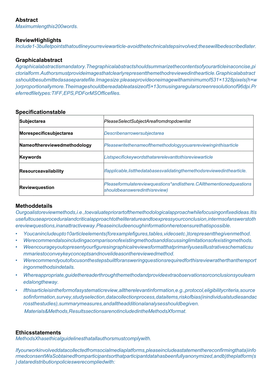 Elsevier期刊《MethodsX》论文投稿模板.docx_第2页