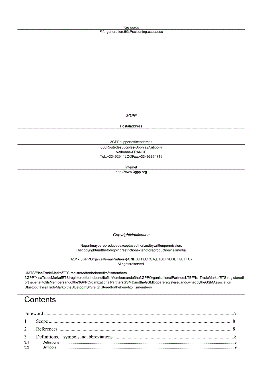 TR22.872V2.0.0(2018-05)Studyonpositioningusecases.docx_第2页