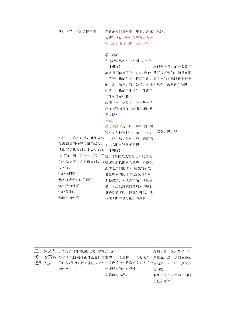 《夏天里的成长》教学设计.docx_第3页