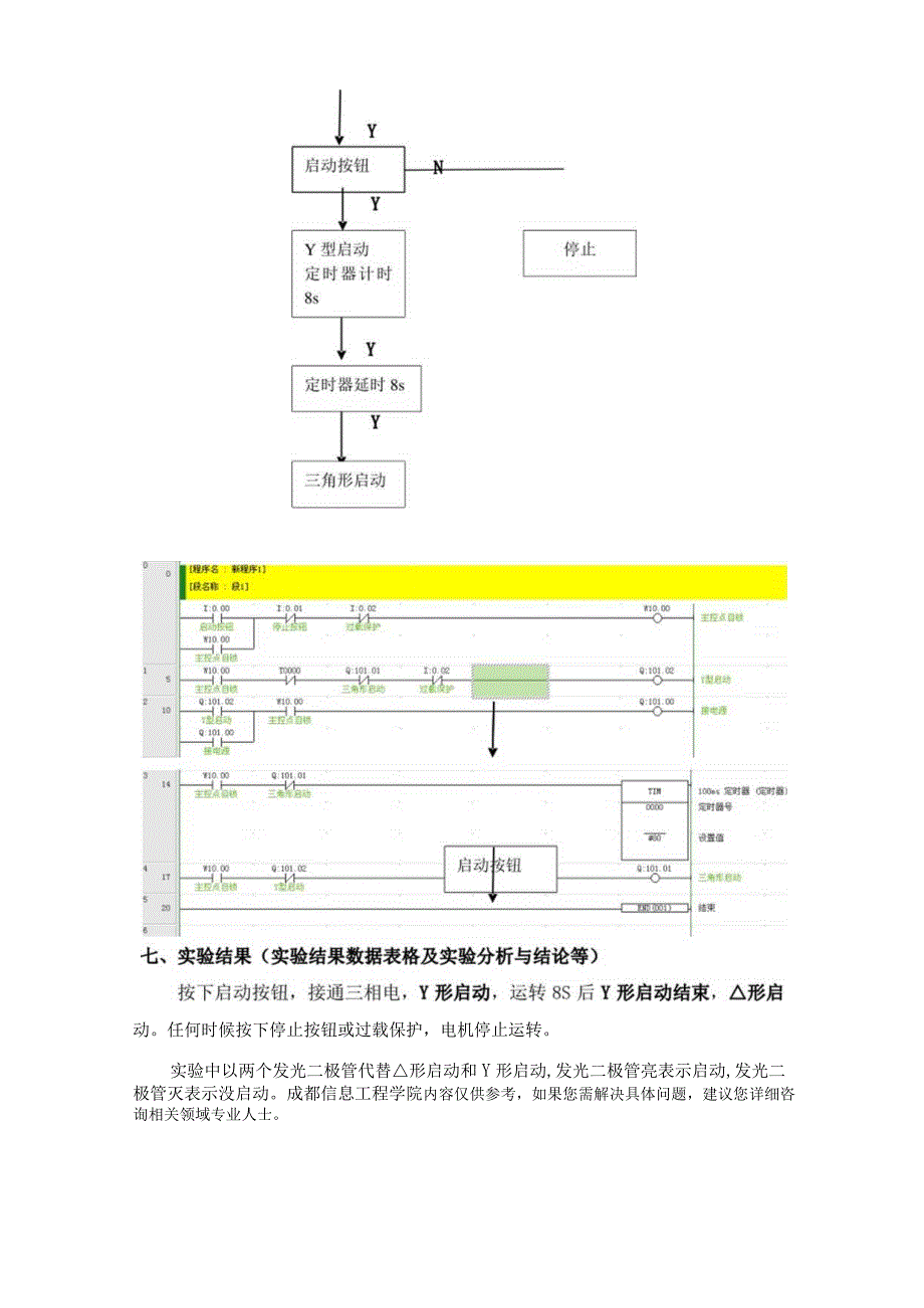 三相电机Y-△减压启动实验.docx_第3页