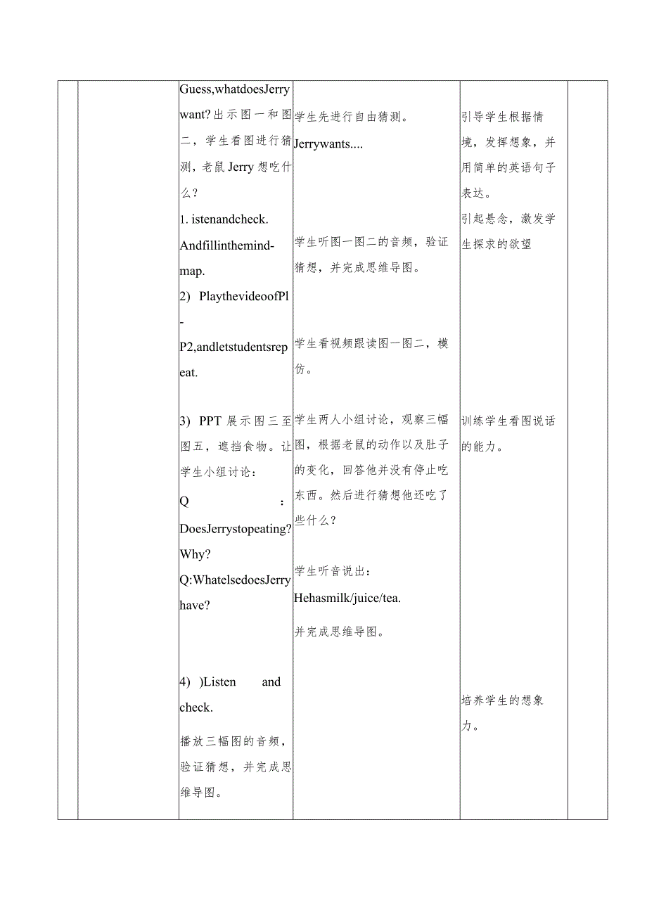 一年级下册Unit5Drink五块石小学陈雪萍一下Unit5Storytime教案.docx_第3页