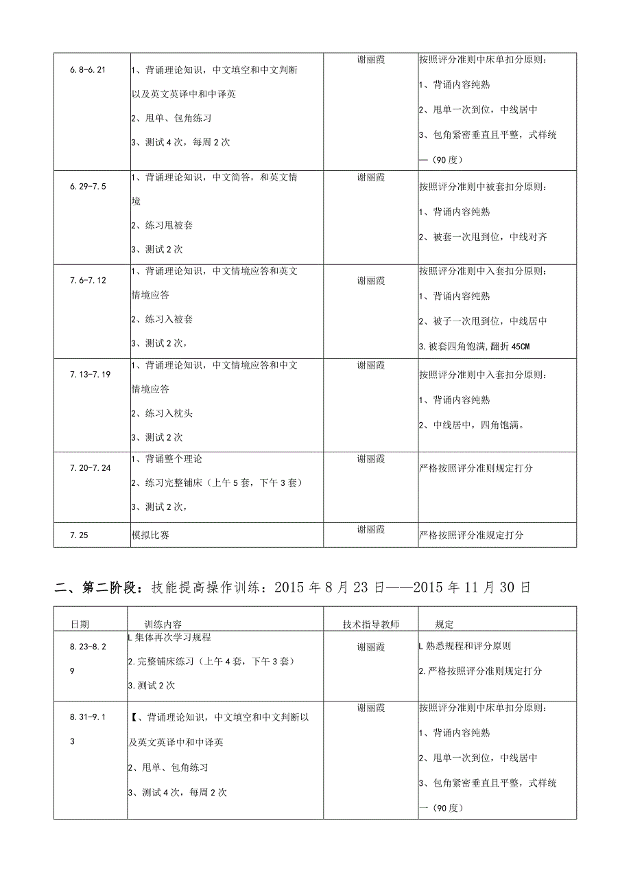 中式酒店铺床集训方案.docx_第3页