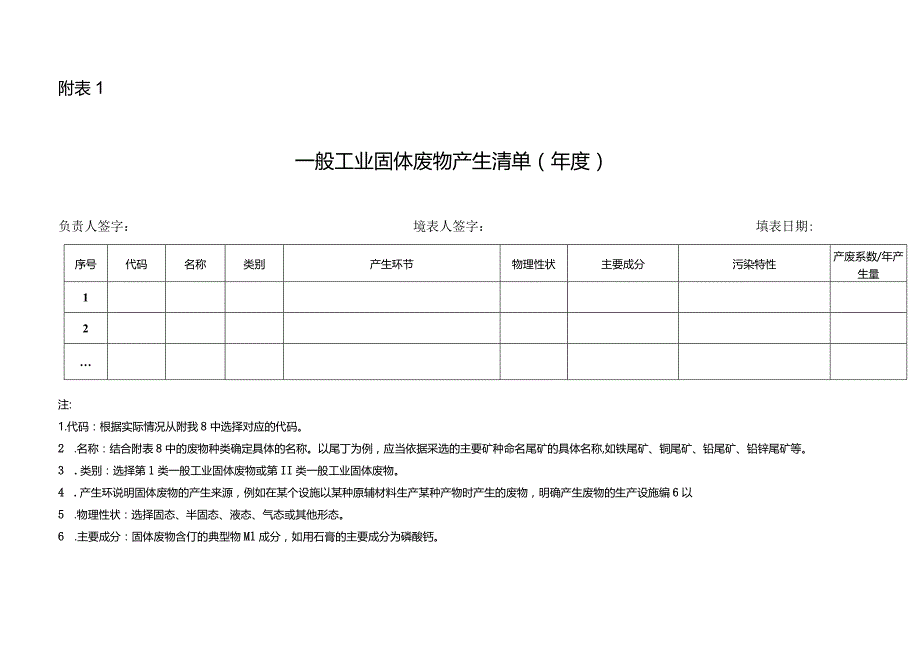 一般工业固体废物管理台账制定与填写.docx_第3页