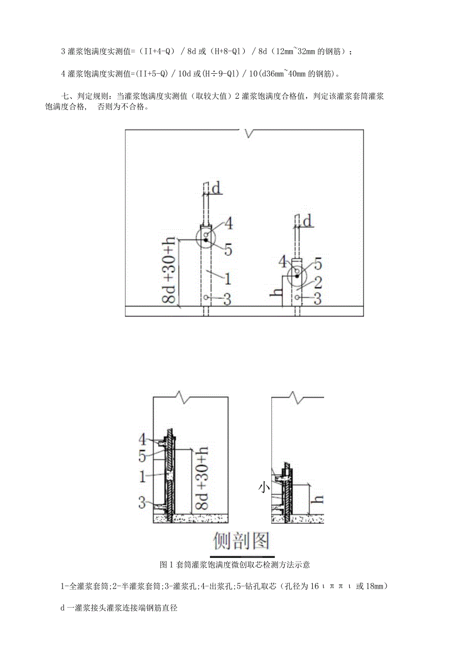 套筒灌浆施工灌浆饱满度微创取芯检测方法.docx_第2页