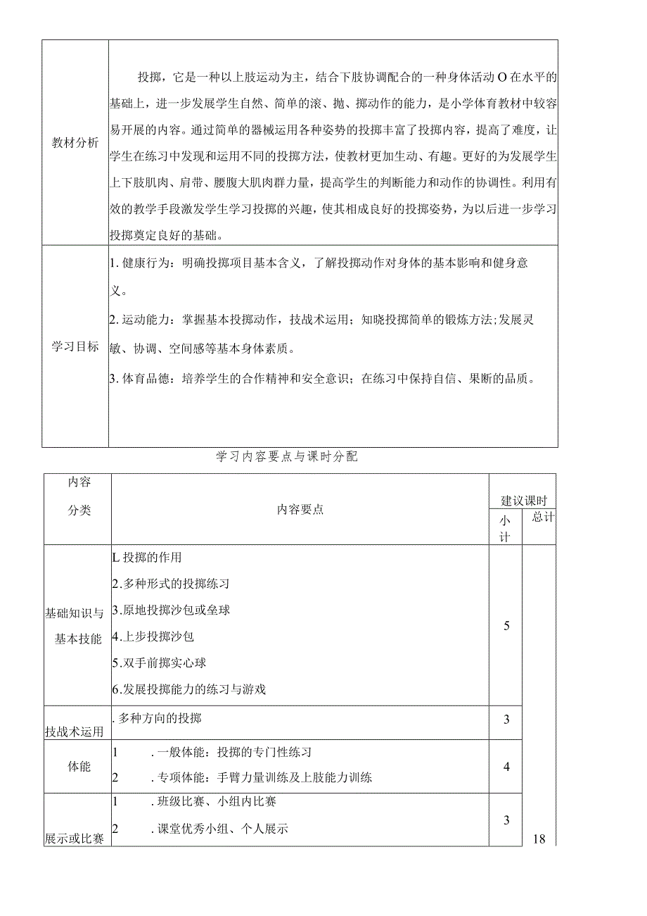 多种形式的轻物掷远（教学设计）人教版体育三年级下册.docx_第2页