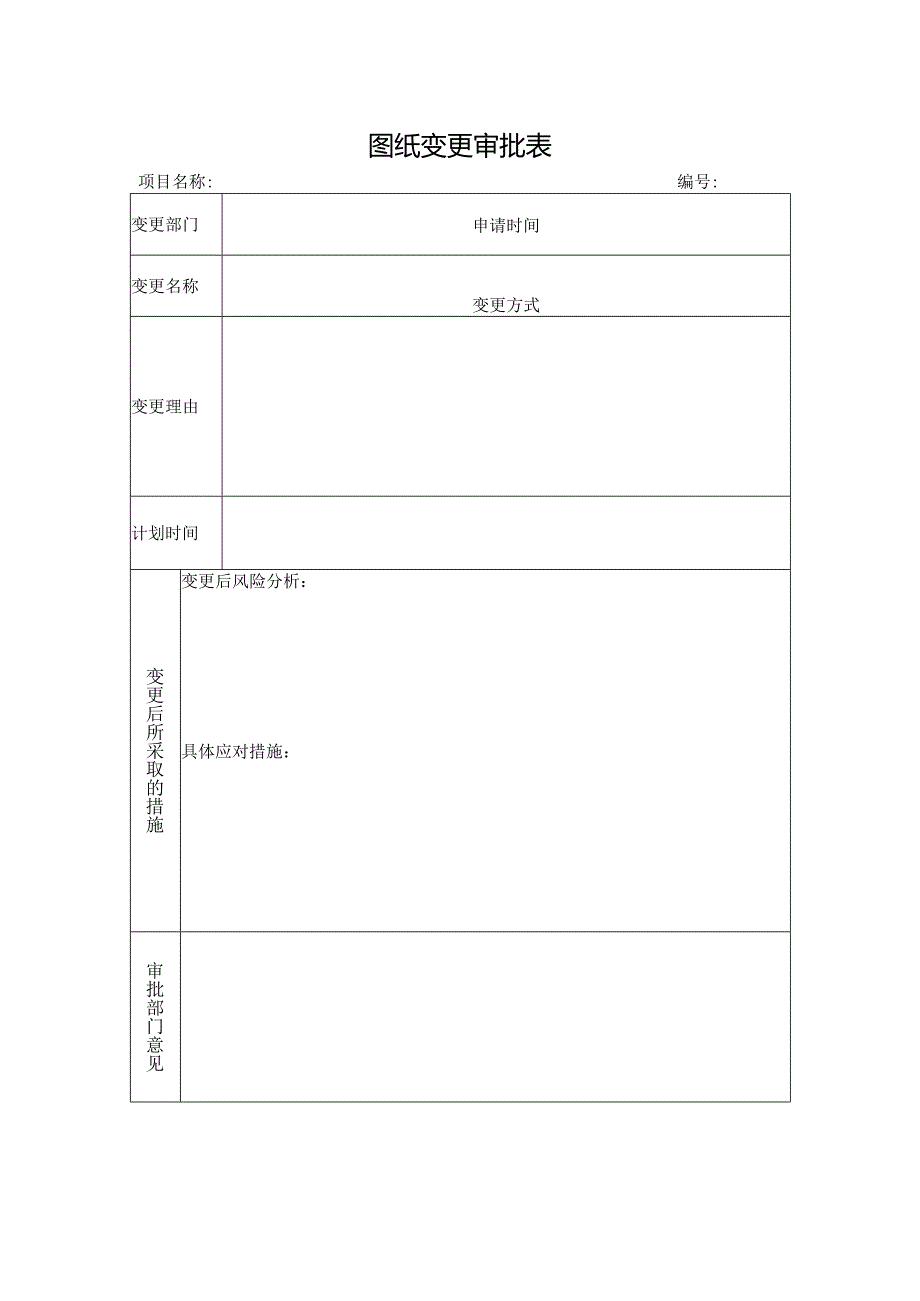 图纸变更审批表.docx_第1页