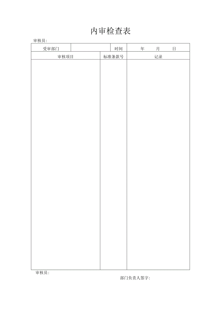 内审检查表.docx_第1页