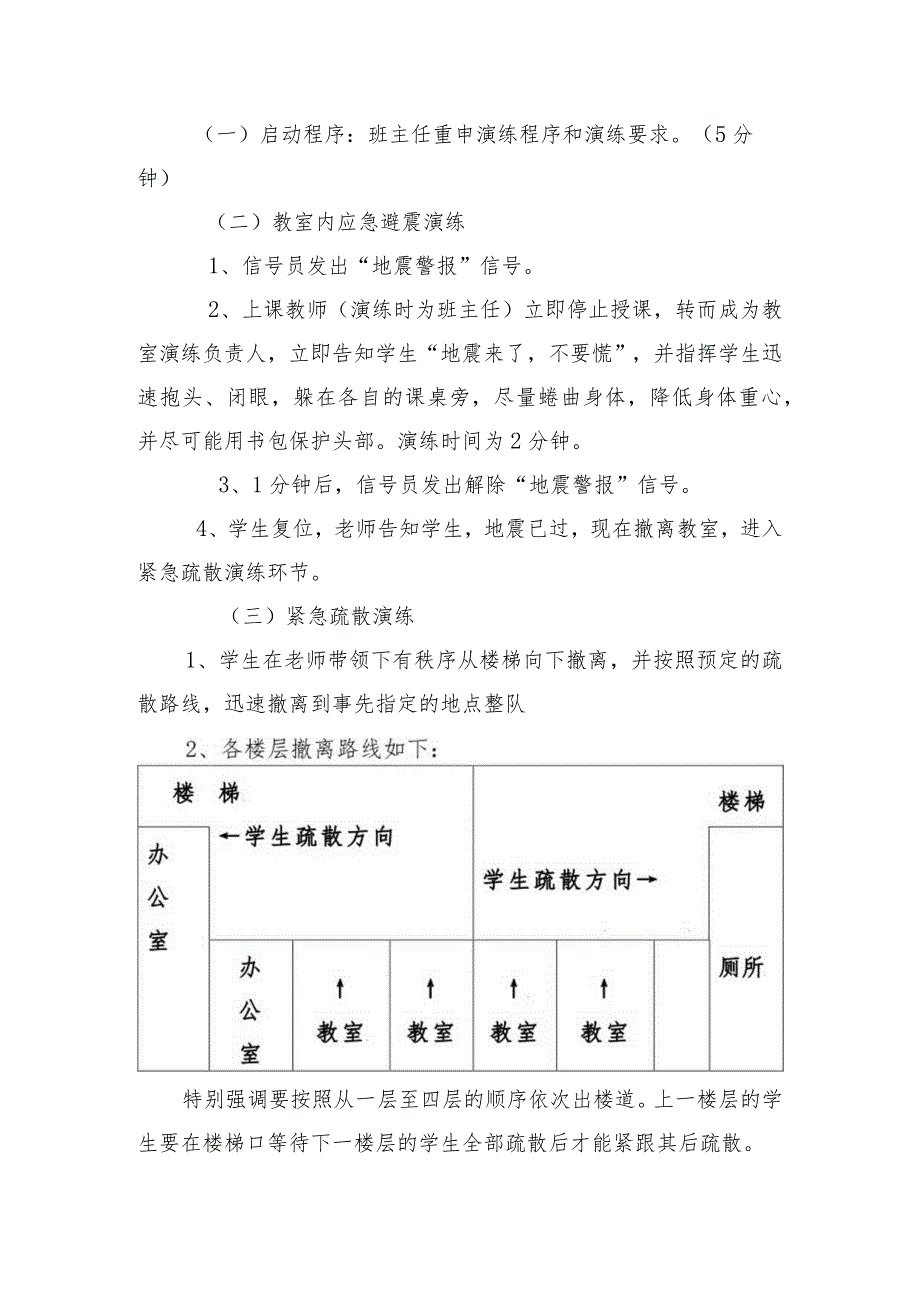 安全疏散演练方案.docx_第3页