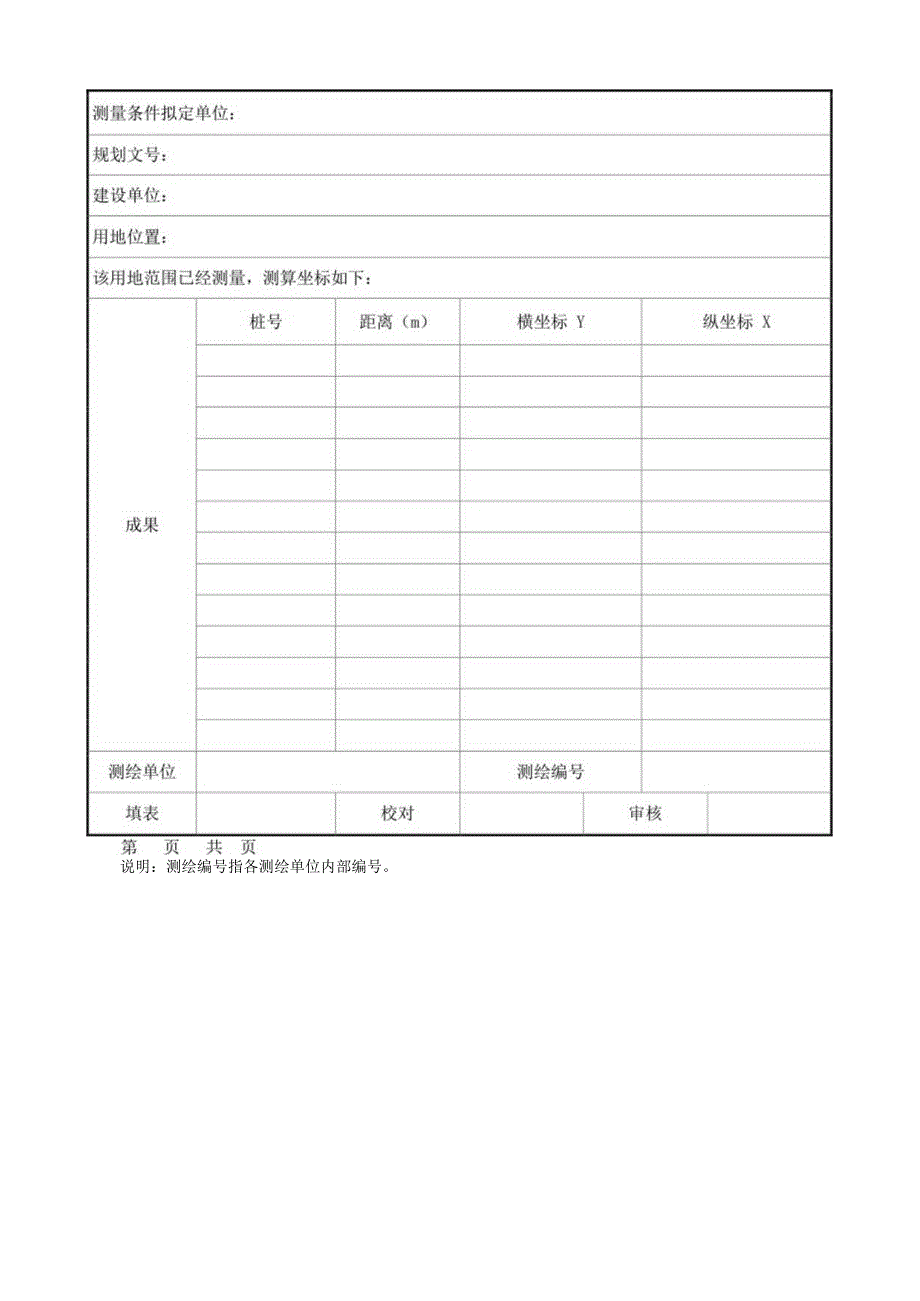 建设工程规划用地测量成果报告书.docx_第2页