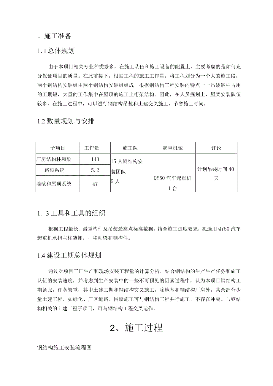 多层钢结构厂房项目施工组织方案.docx_第3页