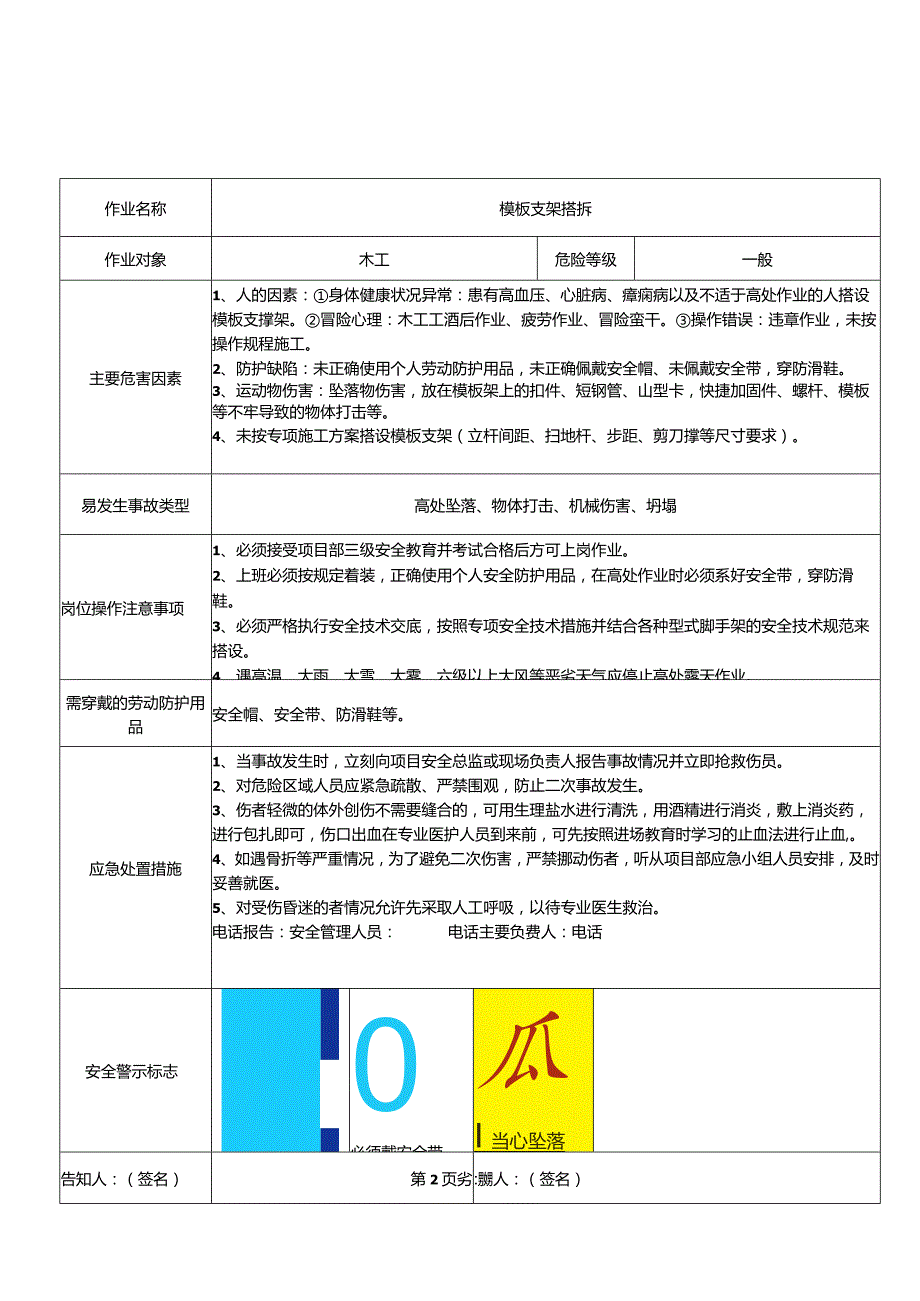 建筑工地常见安全生产事故现场处置方案汇编.docx_第2页