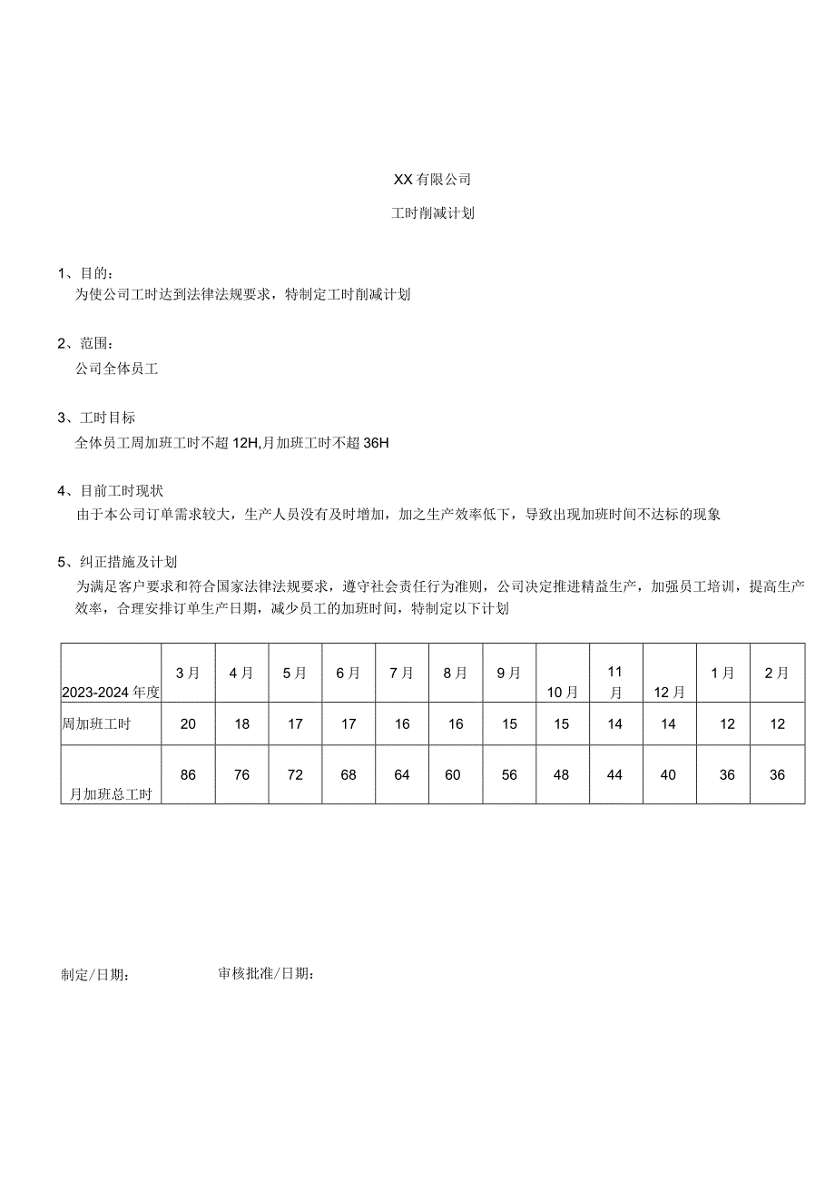 工时削减计划.docx_第1页