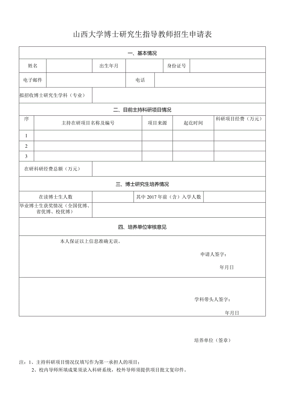 年苏州大学在岗博士生指导教师考核表.docx_第1页