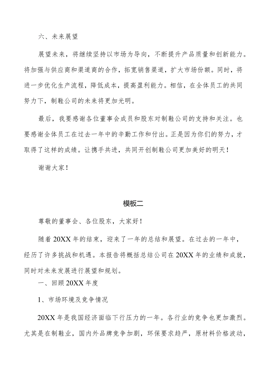 制鞋公司年度总结报告模板.docx_第3页