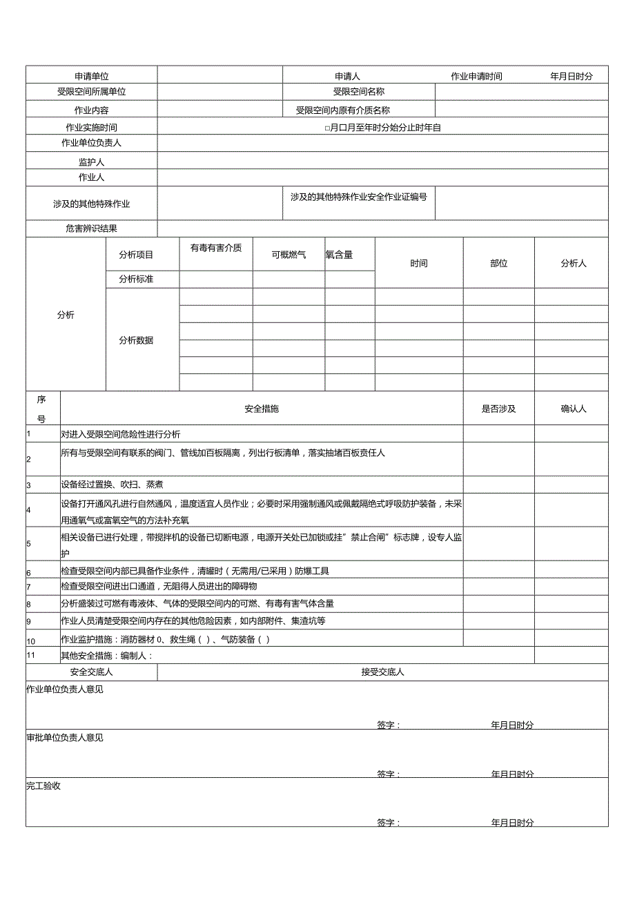 2022新版安全作业票(证)及填写说明.docx_第2页