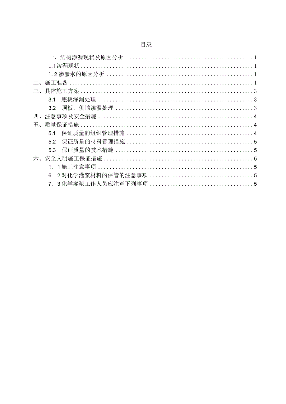 (10309-62)某房建项目结构渗漏水处理施工方案.docx_第3页