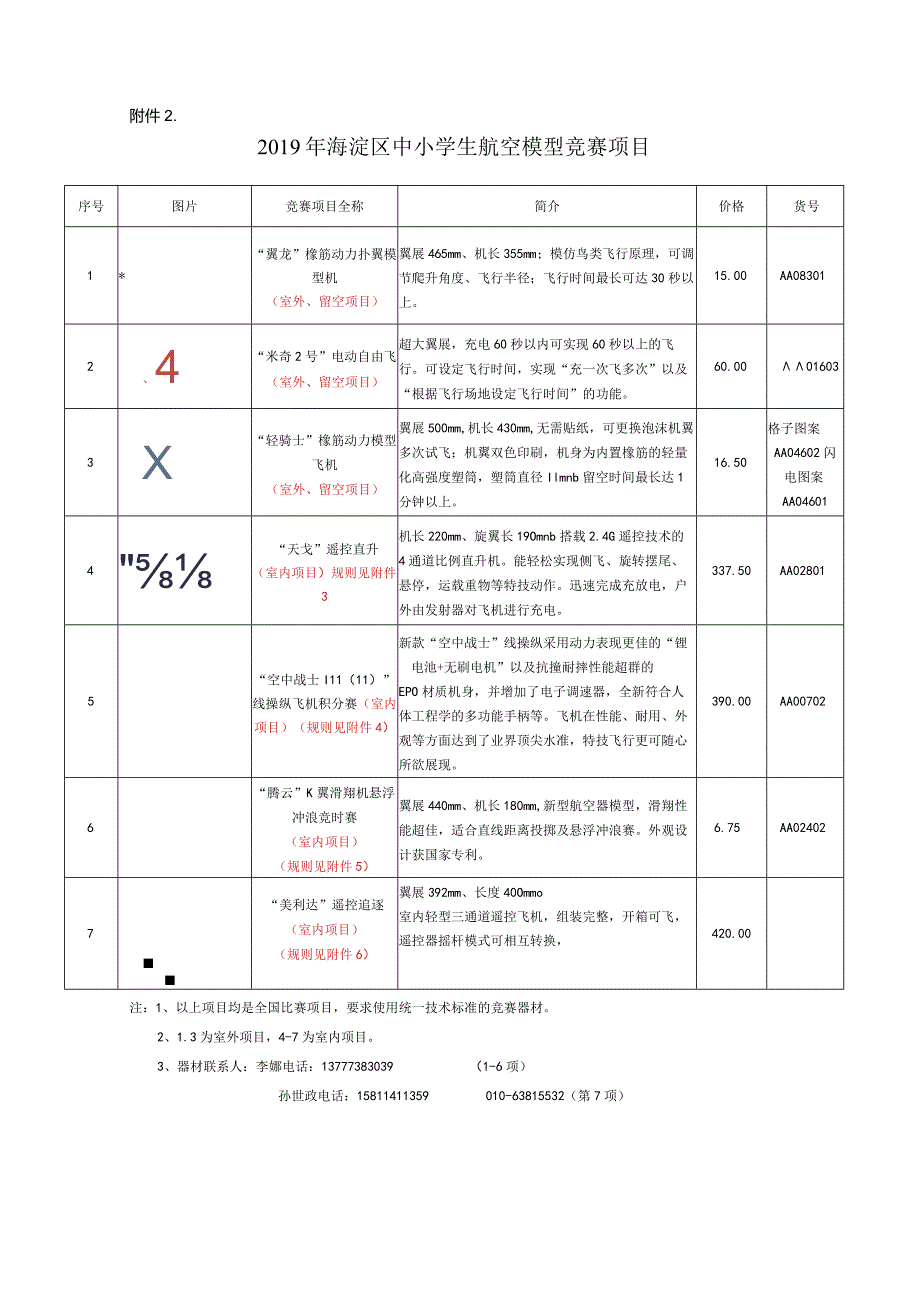 2009年海淀区中小学生航空模型竞赛规程.docx_第1页