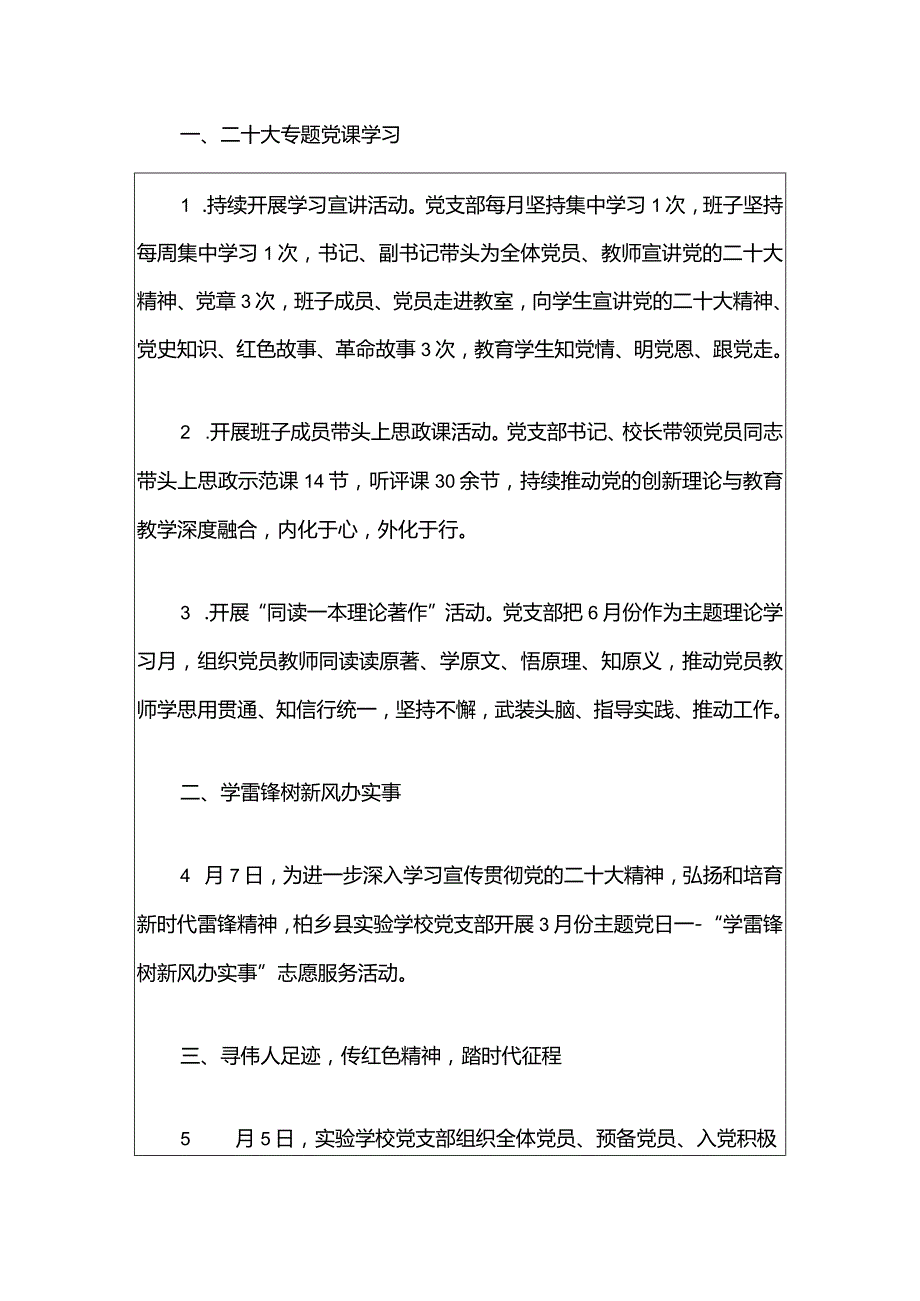 2024中小学党支部工作总结（最新版）.docx_第2页