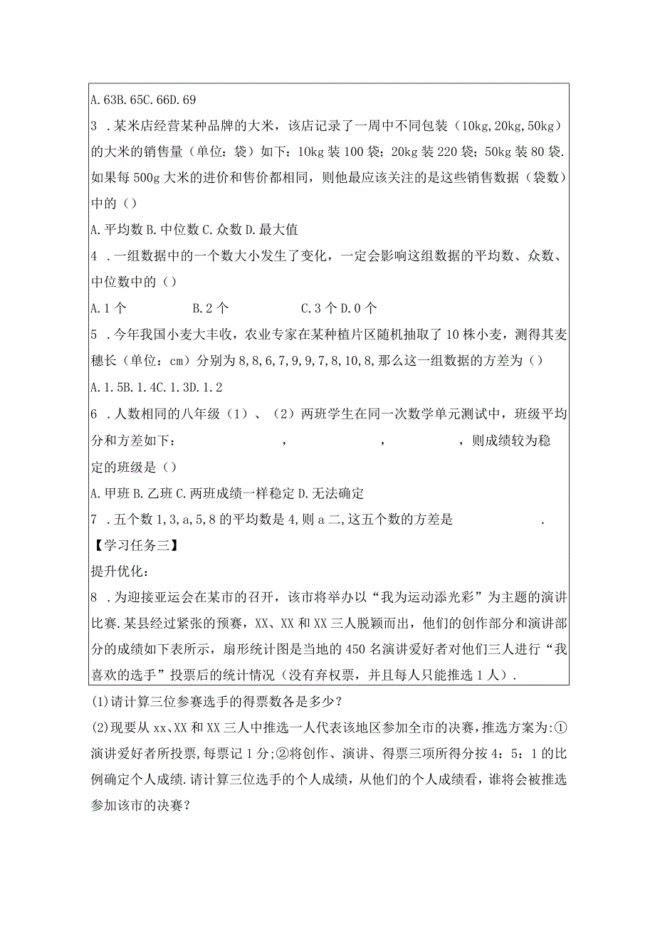 数据分析小结学习任务单公开课教案教学设计课件资料.docx_第2页