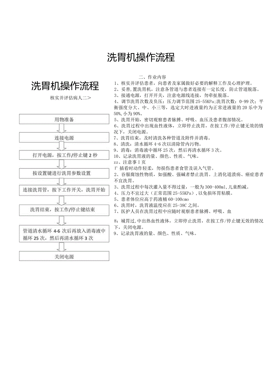 洗胃机操作规程.docx_第1页