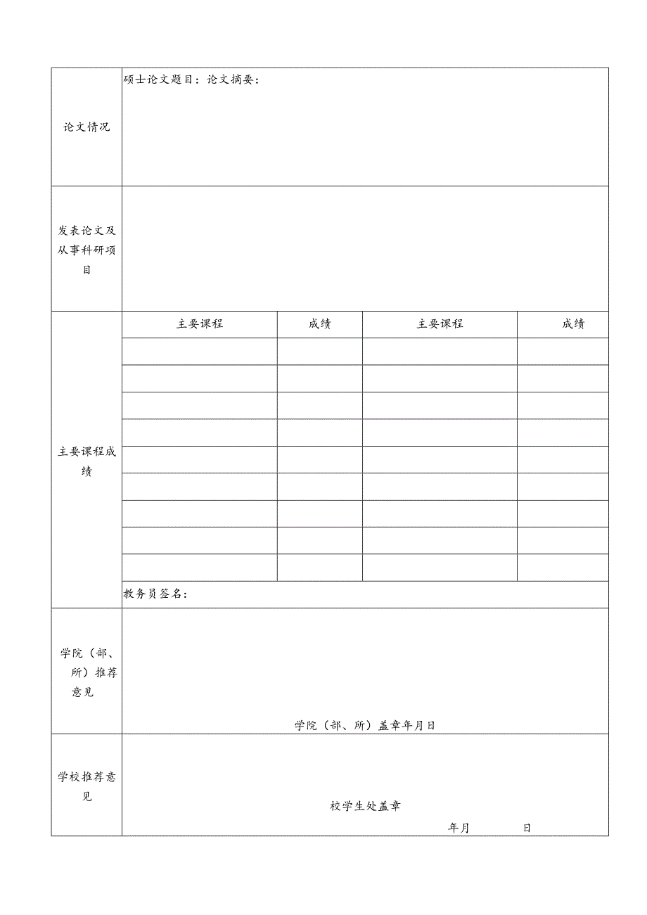 毕业研究生就业推荐表.docx_第2页