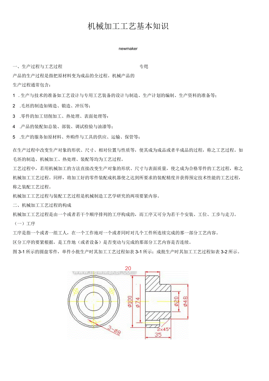 机械加工工艺基本知识.docx_第1页