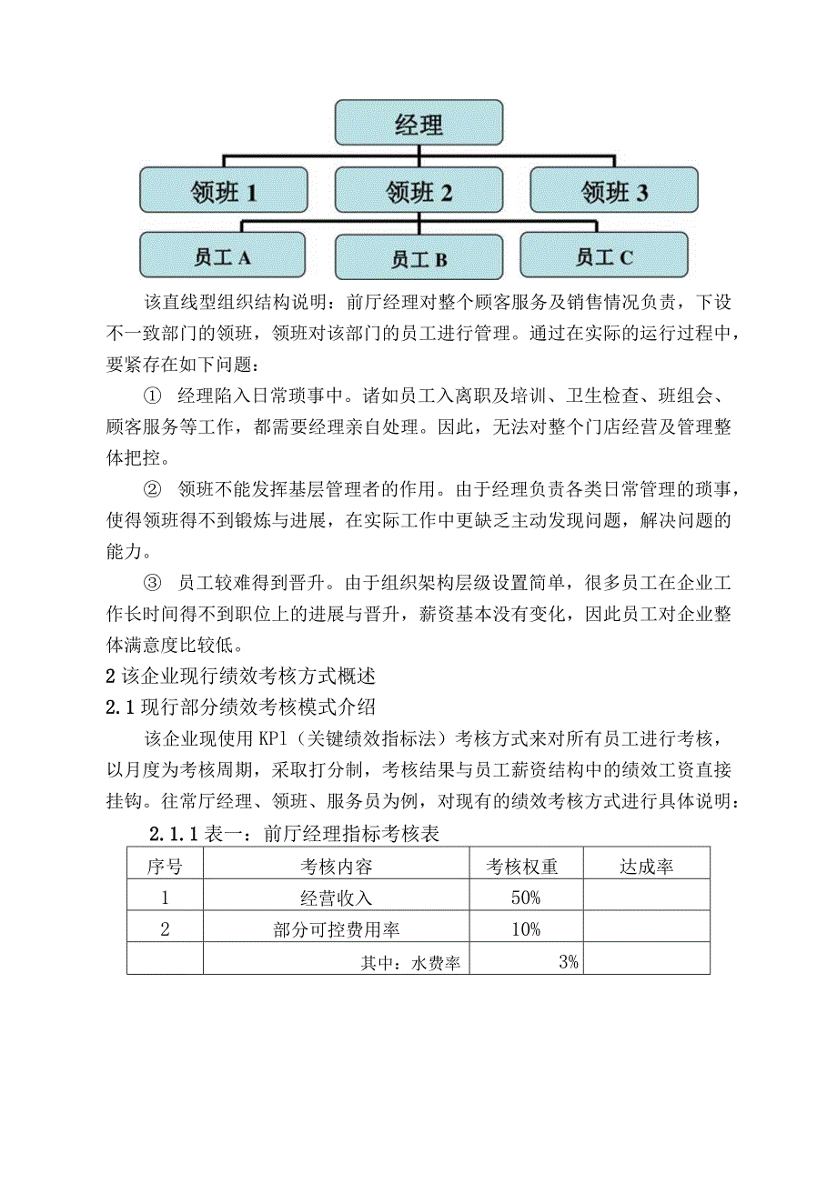 某餐饮企业绩效考核绩效薪酬模式.docx_第3页