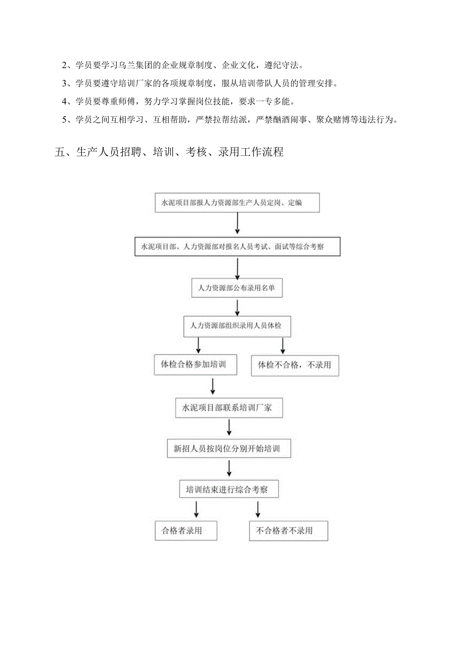 水泥项目部生产准备培训管理制度—人员培训管理制度.docx_第2页