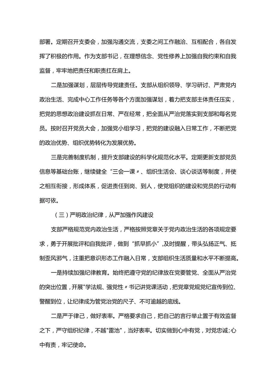 支部书记党建述职范文.docx_第2页